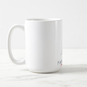 Je Suis Parisienne Minimal Eiffel Tower Script Mug