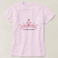 "Je suis plutôt T-shirt de diadème de fausse