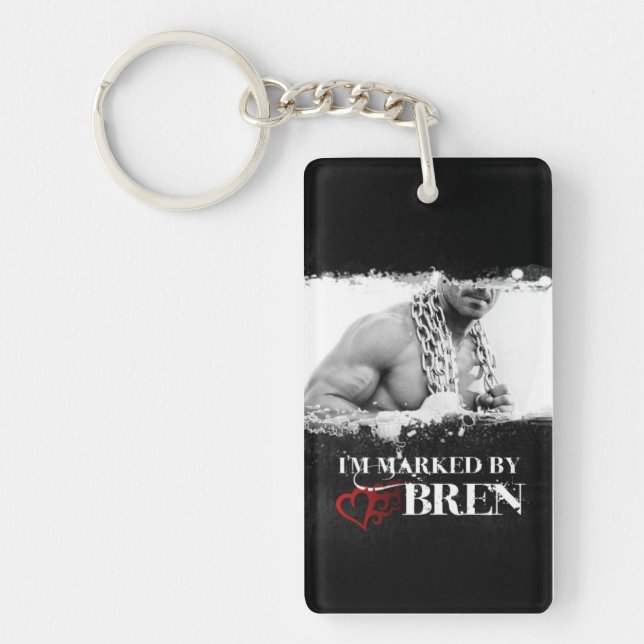 Je suis porte - clé marqué : Bren (Devant)