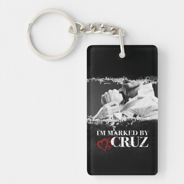 Je suis porte - clé marqué : Cruz (Devant)