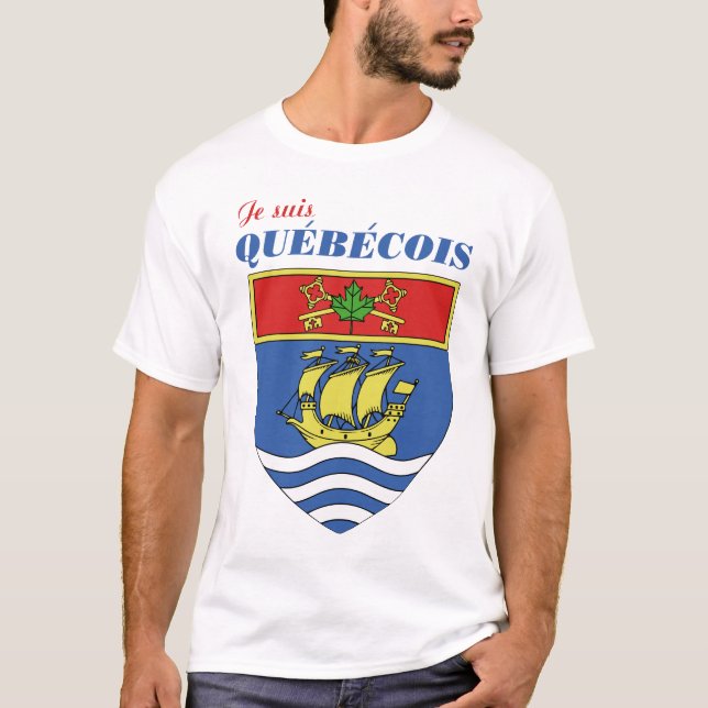 Je suis Quebecois T-Shirt (Front)