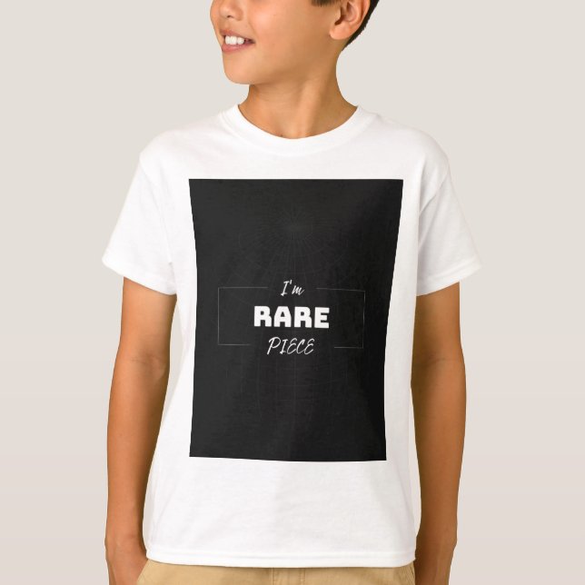 Je suis Rare Piece Tranding T-Shirt (Devant)