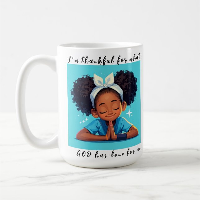Je suis reconnaissant Mug (Gauche)