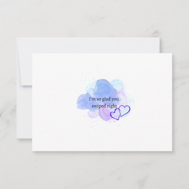 Je suis si content que tu aies glissé la carte dro (Devant)