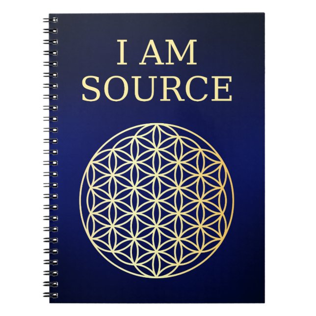 Je suis Source Flower of Life Journal (Devant)