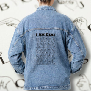 Je Suis Sourd ASL American Sign Language Alpabet B