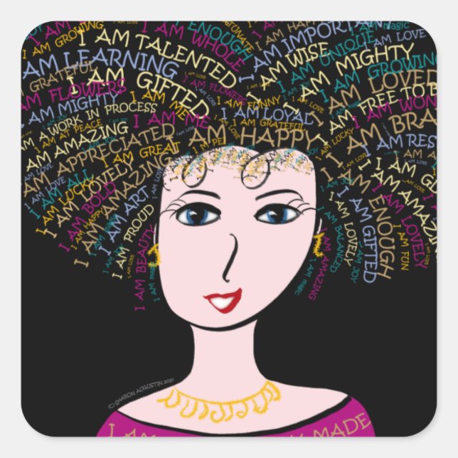 JE SUIS - STICKER (Devant)