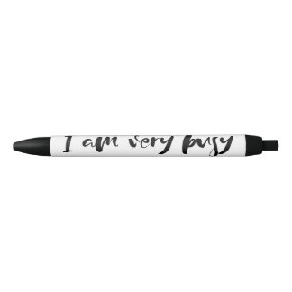 "Je suis" stylo très occupé de manuscrit