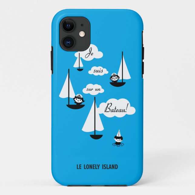 Je suis sur un Bateau! Case-Mate iPhone Case (Back)