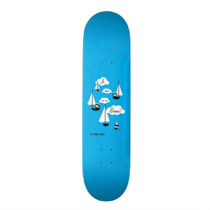 Je suis sur un Bateau! Skateboard