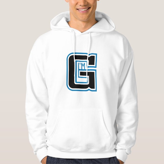 Je suis Sweat - shirt à capuche (Devant)