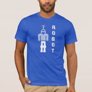 "JE SUIS T-shirt de puzzle d'un ROBOT"