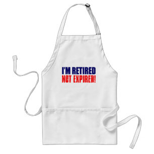 Je suis tablier drôle non expiré retiré