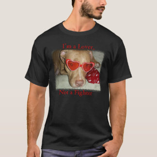 Je suis un amant pas un T-shirt de combattant