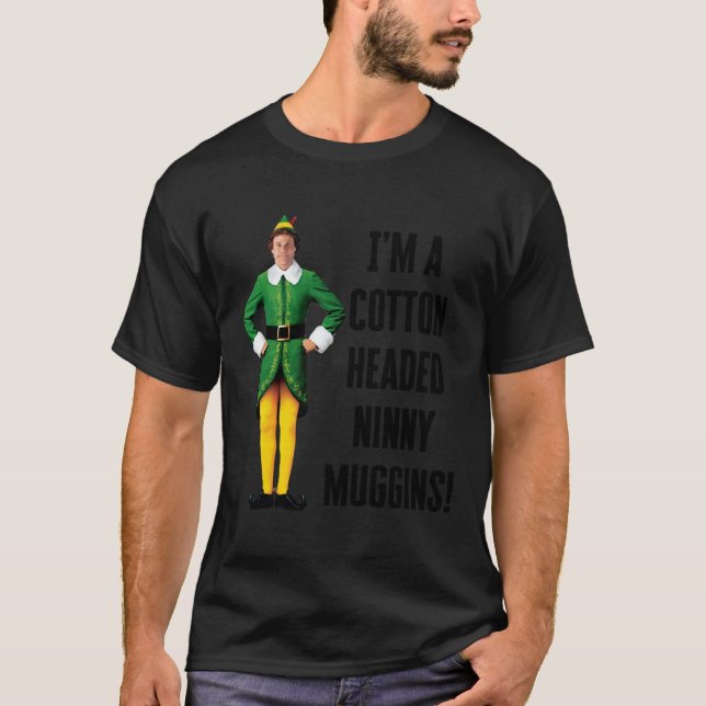 Je suis un coton à tête de neuf muggins ! T-shirt  (Devant)