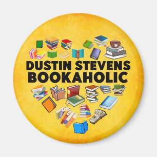 Je Suis Un Dustin Stevens Bookaholic Magnet
