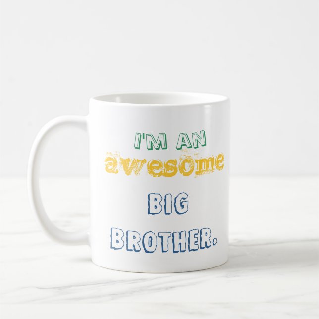 Je suis un frère impressionnant. tasse (Gauche)
