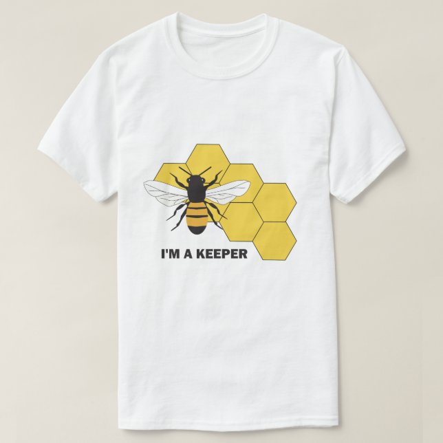Je suis un gardien d'abeilles Abees Mens T-shirt (Design devant)