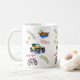 Je suis un héros, une Mug blanche