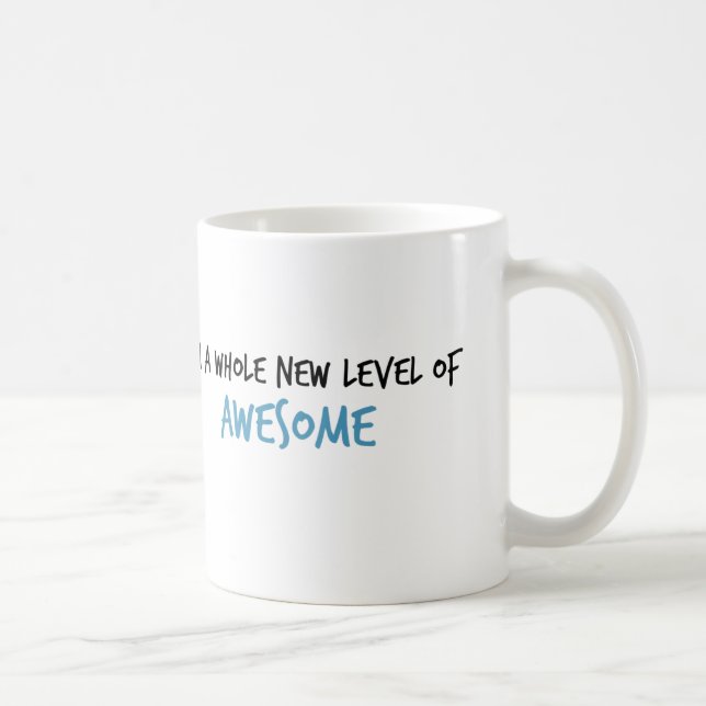 Je suis un nouveau niveau entier de tasse (Droite)