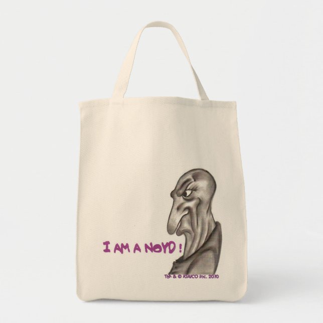 JE SUIS UN NOYD ! Sac fourre-tout à épicerie (Devant)