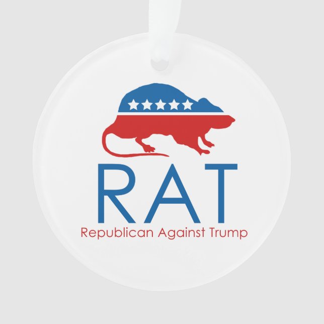 Je suis un R.A.T : Républicain contre Trump Cerami (devant)