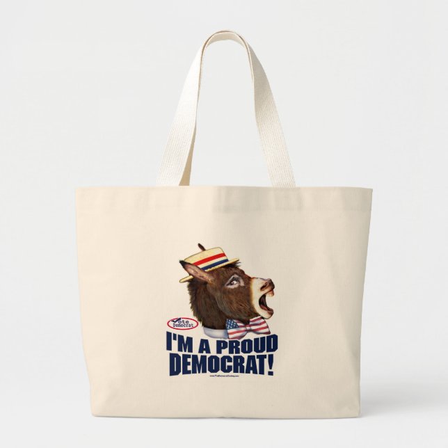 Je suis un sac fier de Démocrate (Devant)