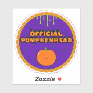 Je suis un Sticker Pumpkinhead 1