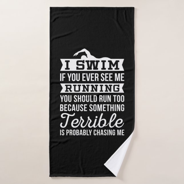 Je Suis Un Swimmer (Serviette de bain)
