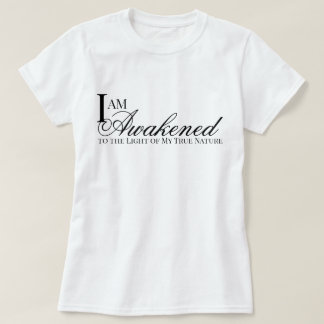 Je suis un T-Shirt d'affirmation éveillée prière m