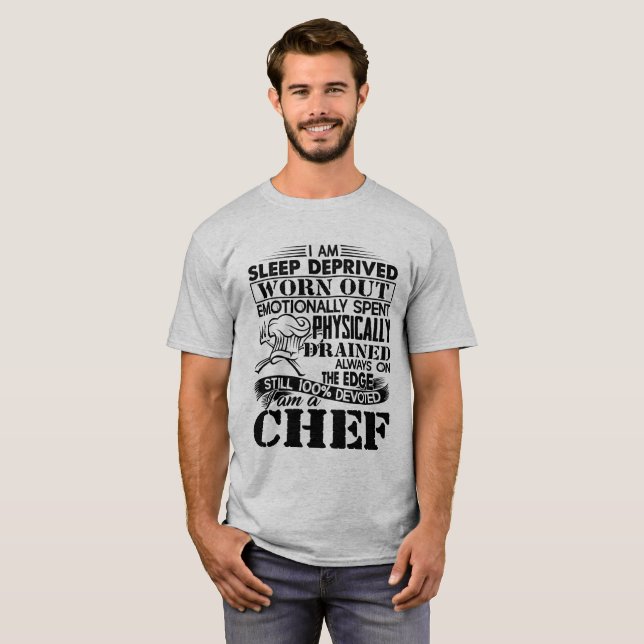 Je suis un T-shirt de chef (Devant entier)