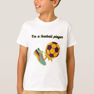 Je suis un t-shirt de footballeur