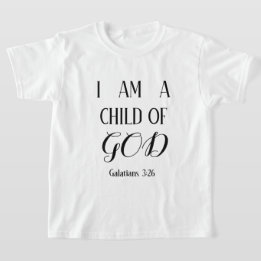 Je suis un T-shirt enfant de Dieu