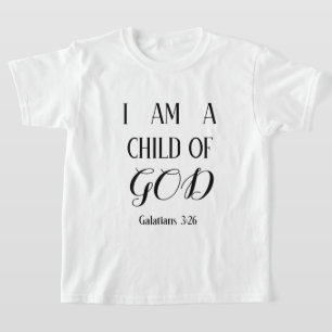 Je suis un T-shirt enfant de Dieu