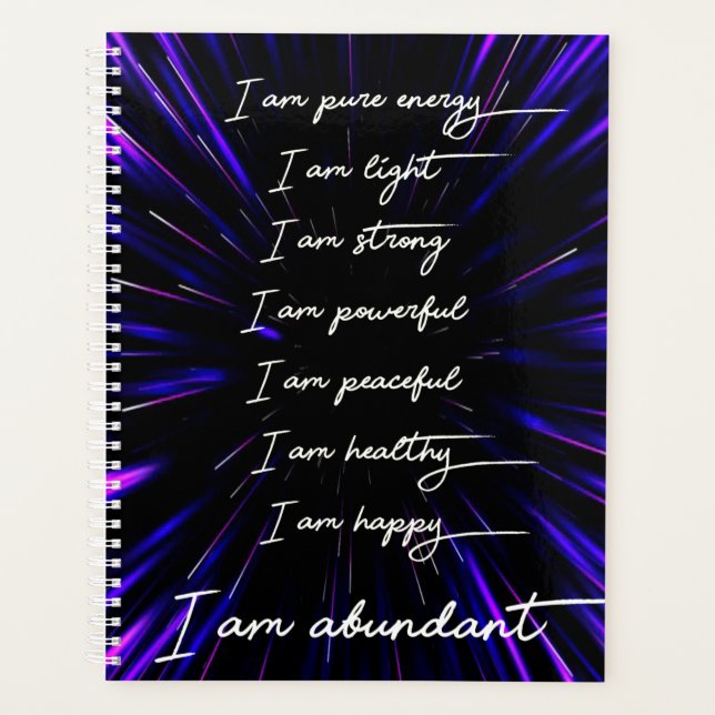Je Suis Une Abondante Affirmations Positives (Devant)