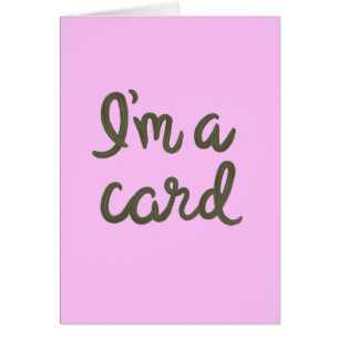 Je suis une carte, duh