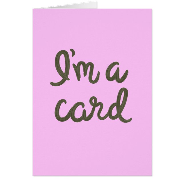 Je suis une carte, duh (Devant)
