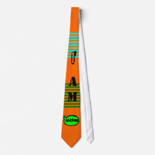 Je Suis Une CRAVATE Magnifique (Traffic Cone Orang