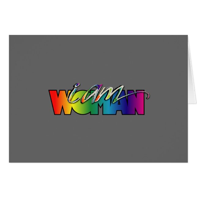 je suis une femme (Devant horizontal)