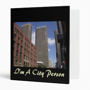 Je suis une personne de la ville Classeur Chicago