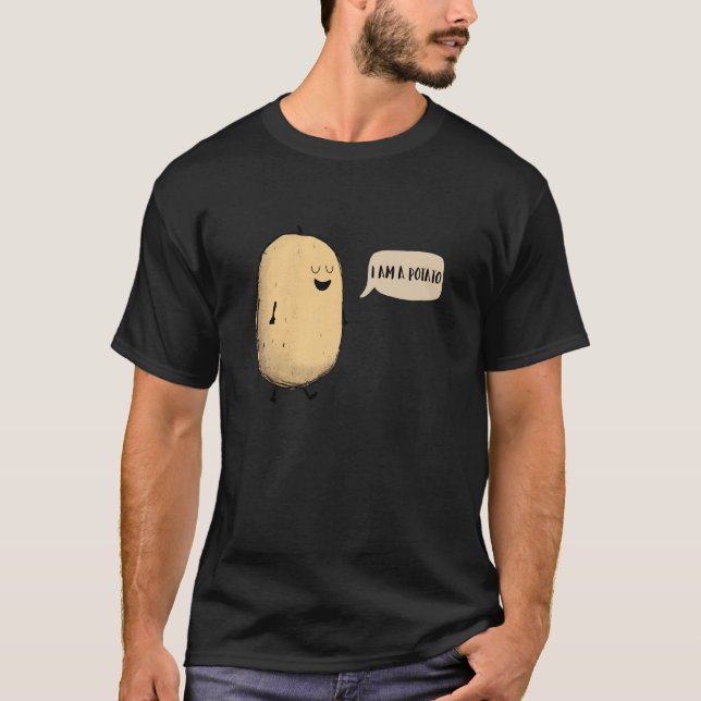 Je Suis Une Pomme De Terre ! T-shirts (Devant)