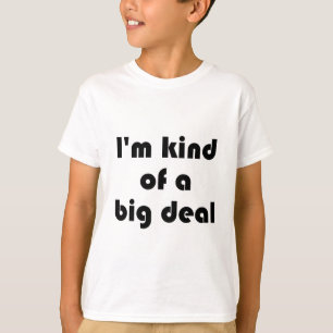 Je suis une sorte de T-shirt Big Deal Kids Orange