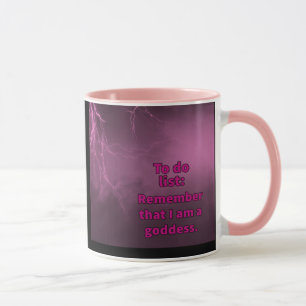 Je suis une tasse de déesse