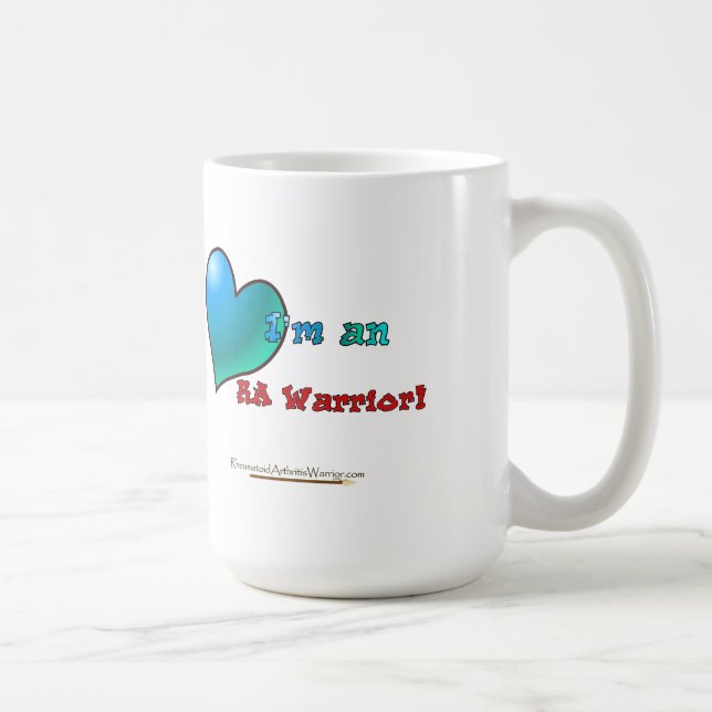 Je suis une tasse de guerrier de RA (Droite)