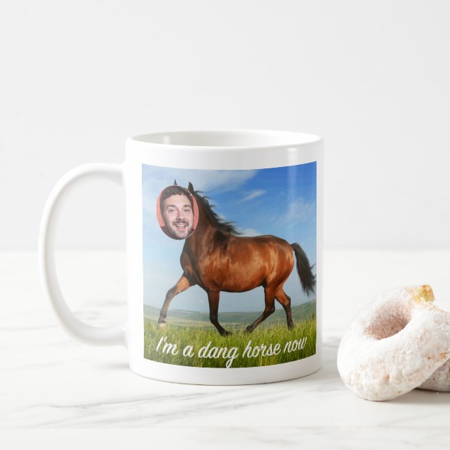 Je suis une tasse de tête faite sur commande de (Avec donut)