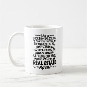 Je suis une vraie tasse d'agent immobilier
