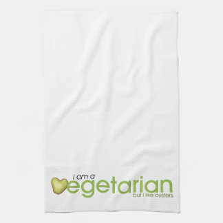 Je suis Végétarien Vertical Serviette de cuisine