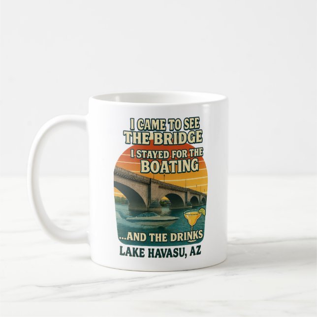 Je suis venu voir le London Bridge Mug (Gauche)