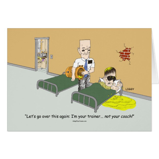 Je suis votre carte d'entraîneur (Devant horizontal)