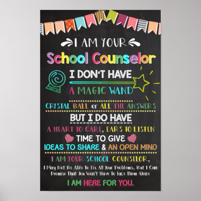 Je Suis Votre Conseiller D'École Poster (Devant)